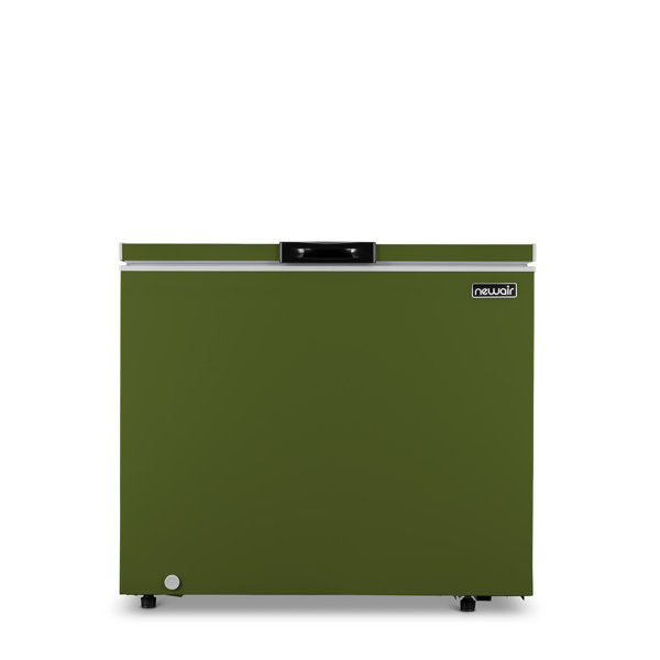Newair 6.7 Cu. Ft. Mini Deep Chest Freezer and Refrigerator in Military